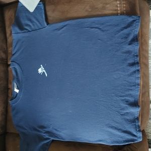 Gildan heavy cotton grandpa+granddaughter shirt blue and gray small youth